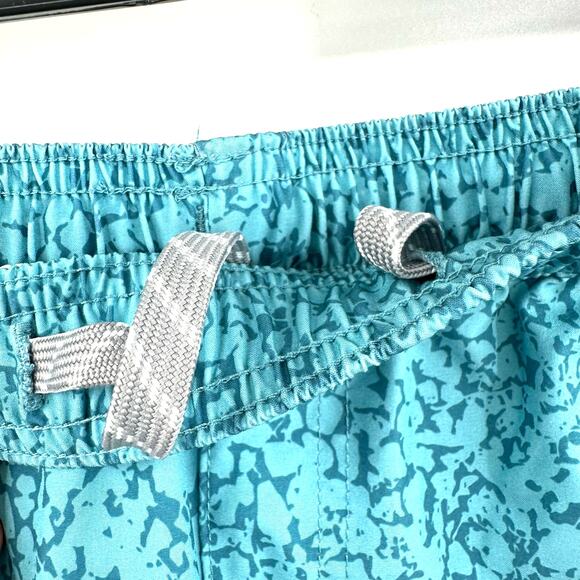 World‎ Wide Sportsman size large blue shorts unlined elastic w inner tie waist - Picture 3 of 6